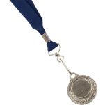 Unbranded Ribbon with Silver Medal