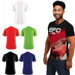 Mens Rico Birdseye Crew-Neck T-Shirt with FC