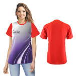 Ladies Miami Interlock Crew-Neck T-Shirt + FC