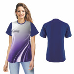 Ladies Miami Interlock Crew-Neck T-Shirt + FC
