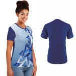 Ladies Miami Birdseye Crew Neck with FC Front