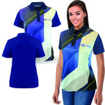 Ladies Vibe golf shirt with 1 col