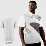 Mens Tokyo golf shirt with 1 col