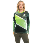 Ladies Phoenix L-Sleeve Interlock Crew-Neck+FC