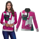 Ladies Basel L-Sleeve Birdseye Golf Shirt FC