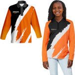 Junior Long Sleeve Golf shirt with fc-9-10