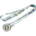 Silver with FC Polyester Ribbon