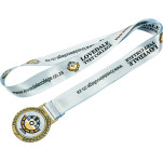 Gold Medal with FC Polyester Ribbon