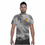 Mens Camouflage Interlock Crew Neck + FC