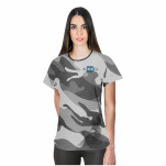 Ladies Camouflage Interlock Crew Neck + FC