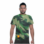 Mens Camouflage Interlock Crew Neck + FC