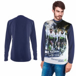 Mens Rico Long Sleeve Birdseye Crew-Neck+ FC