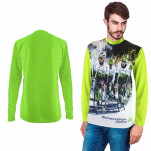 Mens Rico Long Sleeve Birdseye Crew-Neck+ FC