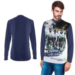 Mens Rico Long Sleeve Birdseye Crew-Neck+ FC