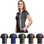Ladies Carbon Fibre Interlock Crew Neck + FC