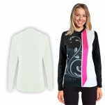 Ladies Rico Long Sleeve Birdseye Sublimation