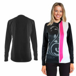 Ladies Rico Long Sleeve Birdseye Sublimation
