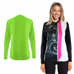 Ladies Rico Long Sleeve Birdseye Sublimation