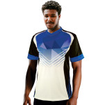 Unisex Striped V-neck Sublimation soccer shirt