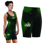 Running tights with sublimation print