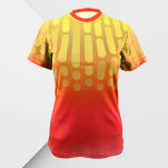 Ladies Birdseye Colour Splash Crew Neck+FC