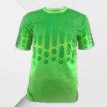 Mens Colour Splash with fc crew neck T-shirt