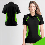 Ladies Tae Interlock Sublimation Golf Shirt