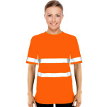 Ladies Jesny C-Neck Tshirt Reflective with A7 DTF