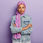 Nara Sublimation Chiffon Head Wrap 1150mm x1450mm