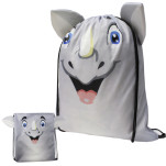 Rhino Drawstring Bag with FC Print
