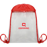 Ario Trasparent Drawstring Bag with 1 col