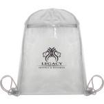 Ario Trasparent Drawstring Bag with 1 col