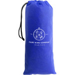 Wine Drawcord Bag with 1 Col print