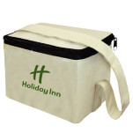 Cotton 6 Can Cooler with 1 Col Print