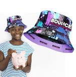 Kids Reversible Bucket Hat +FC print 2 Side -Small