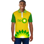 Mens Custom Golf Shirt with FC print