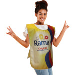 Recycled PET Bib with FC edge to edge print