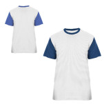 Mens Birch Birdseye Crew-Neck+1 Col Print