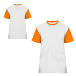 Mens Birch Birdseye Crew-Neck+1 Col Print