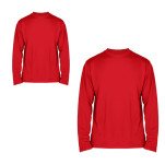 Mens Yara L-Sleeve Birdseye Crew-Neck+1 Col