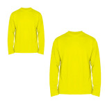 Mens Yara L-Sleeve Birdseye Crew-Neck+1 Col