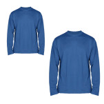 Mens Yara L-Sleeve Birdseye Crew-Neck+1 Col