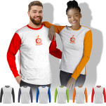 Ladies Kriss L/Sleeve Birdseye Crew Neck 1 Col