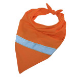High Vis Dog Tie Bandana with 1 Col print S