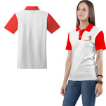 Ladies Luna Golf Shirt with 1 col print