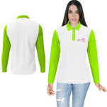 Ladies Rhys Golf Shirt with 1 col print
