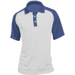 Unisex Aidan Raglan Golf Shirt with 1 col