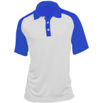Unisex Aidan Raglan Golf Shirt with 1 col
