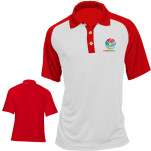 Unisex Aidan Raglan Golf Shirt with 1 col