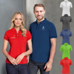 Mens Miles Polyester Interlock Golf Shirt